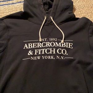 Abercrombie men logo hoodie